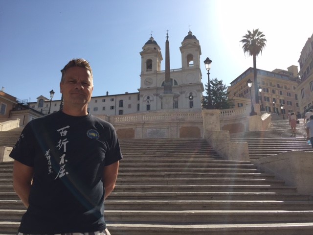 2017-06-28 - Mr. Michael Quast at The Spanish Steps in Rome, Italy